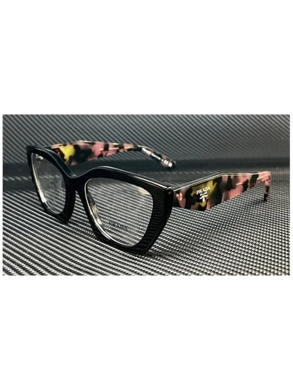 New PRADA Women  Black Eyeglasses  54- 18- 140